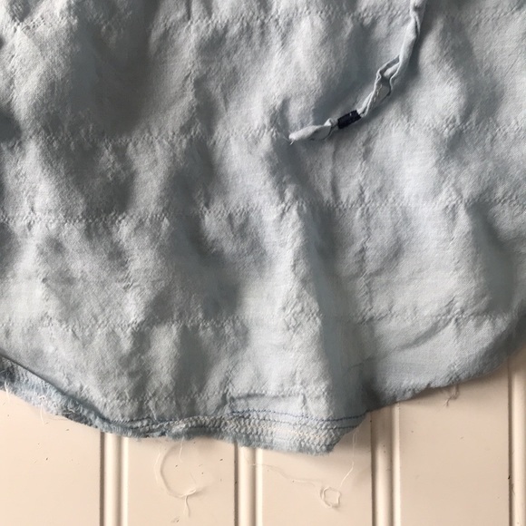 Anthropologie akemi kin blue tassel top boho Renee - Picture 3 of 9